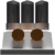 3d illustration of 3 vacuum tubes on top of a small box.
